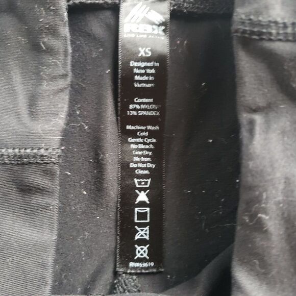 RBX Black Leggings | Womens XS | Stretchy Workout or Lounge Pants - Picture 4 of 4